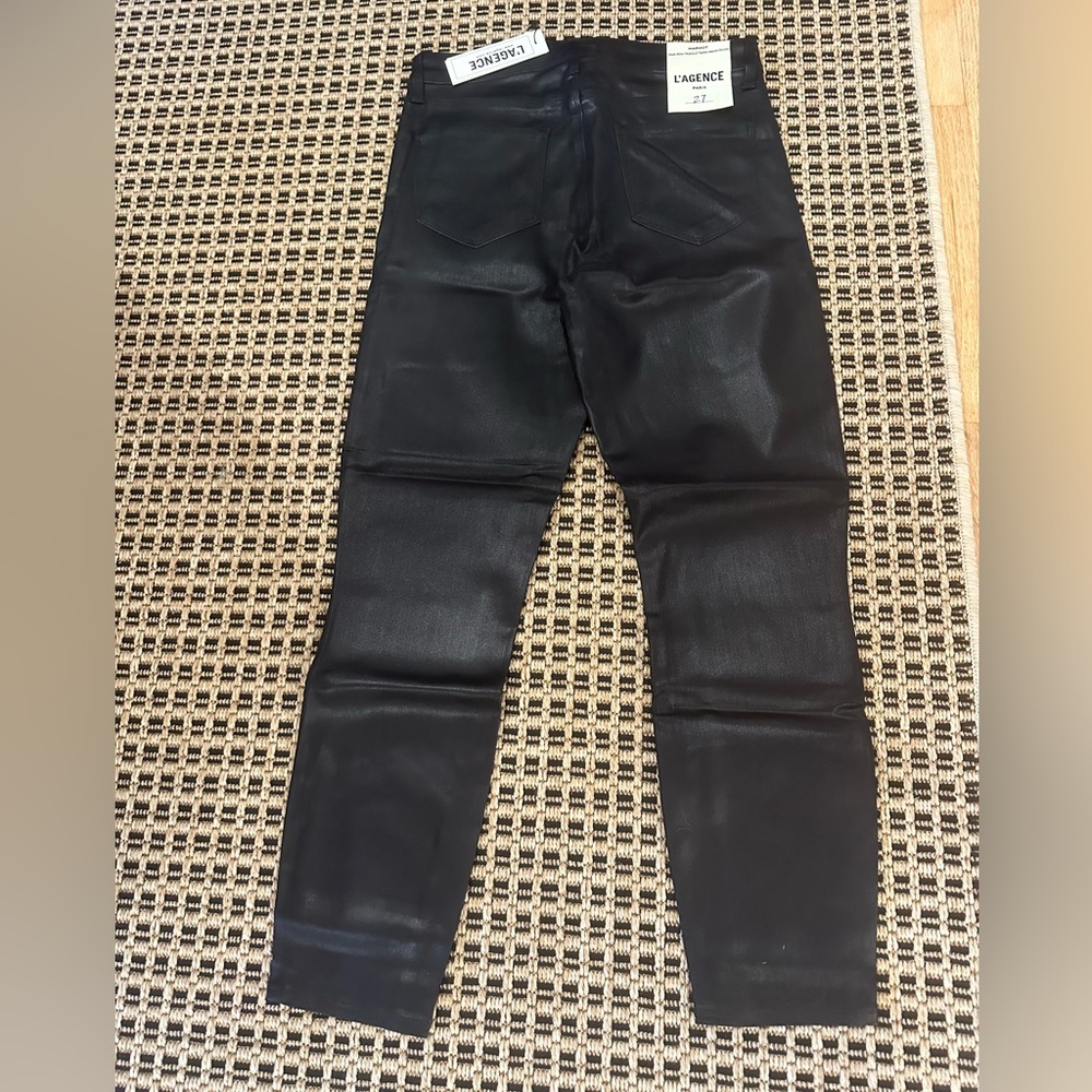 -L’Agence Margot Coated denim